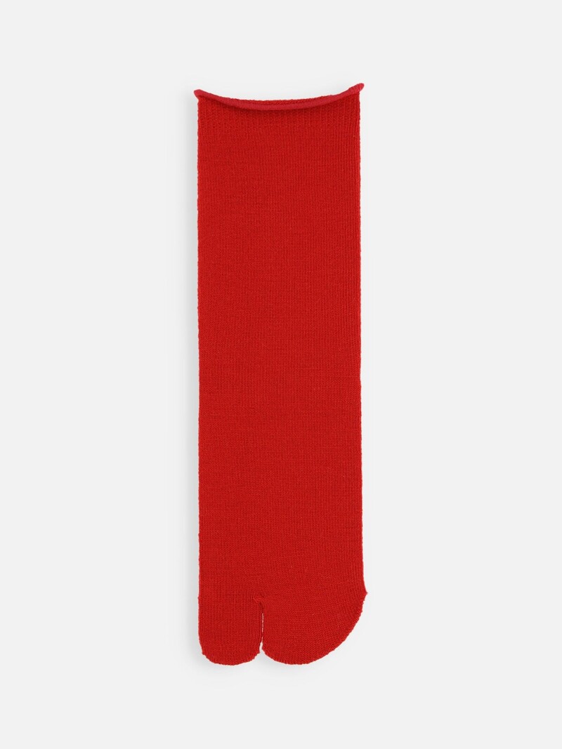 Calzini Tabi a metà polpaccio in pregiata lana Merino Premium