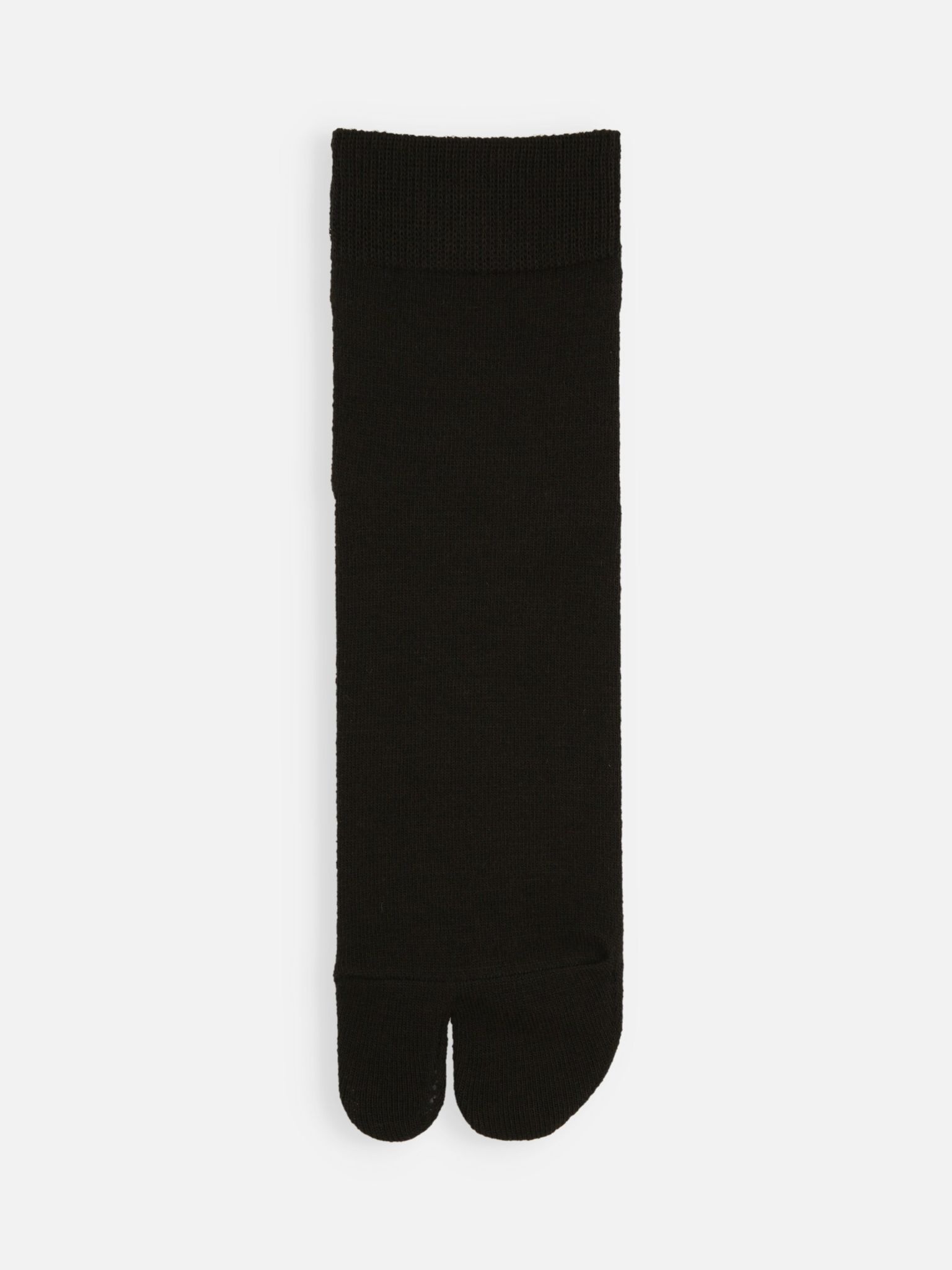 Merino Wool Plain Tabi Short Socks