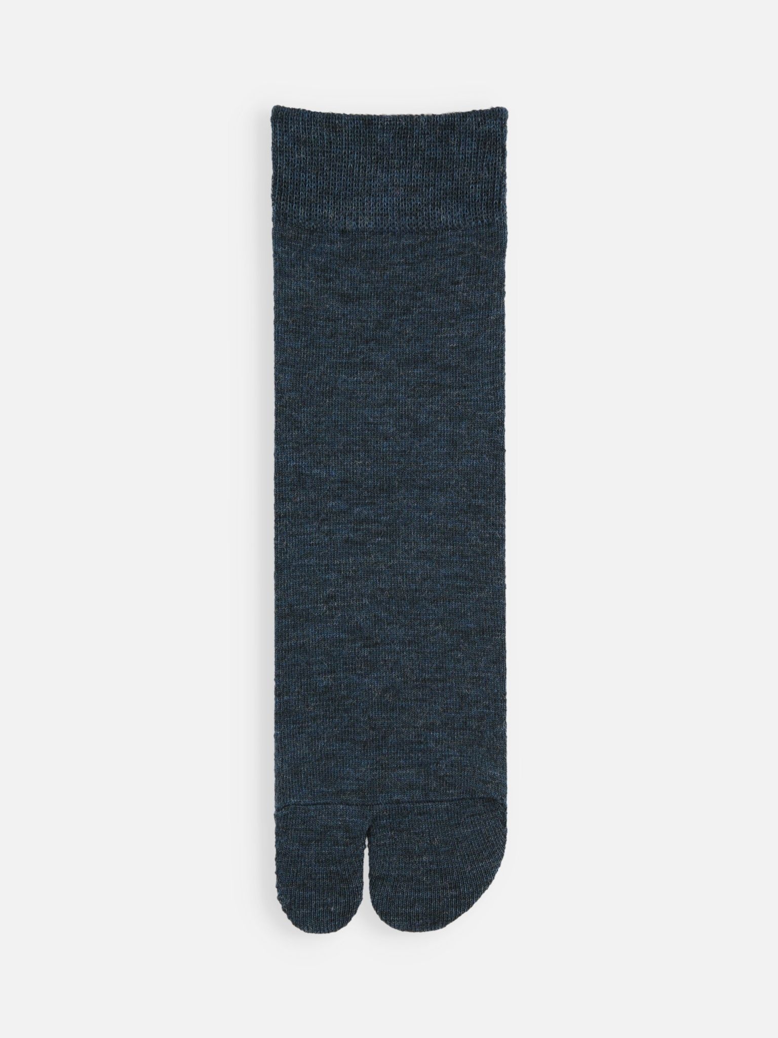 Merino Wool Plain Tabi Short Socks
