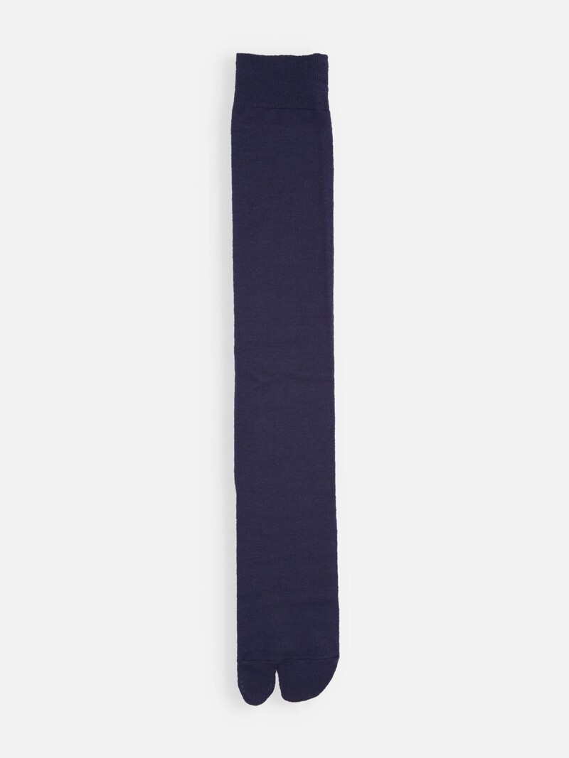 Wool Tabi Knee High Socks