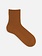 Wool Mixed Soft Top Ribbed Short Socks
