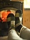 Blockmuster Grip Room Socken M