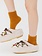 Pleated Chunky Wool Ankle Socks