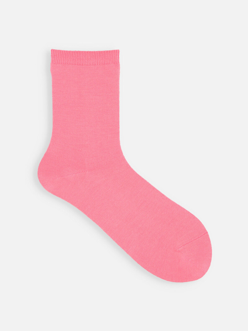 Mi-chaussette unie moyenne jauge S