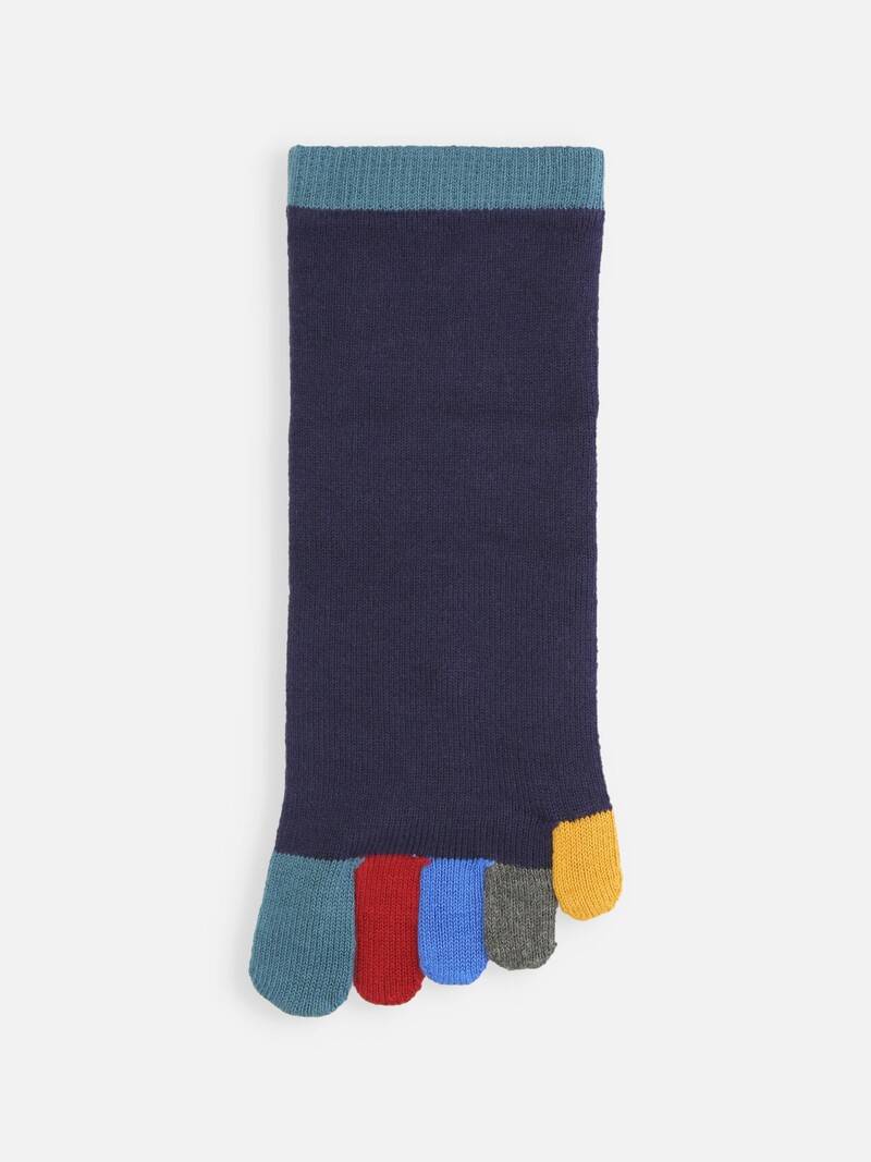 Rainbow Zehensocken kurz M