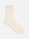 Mi-chaussette 100% coton à côtes 5x2 moyenne jauge