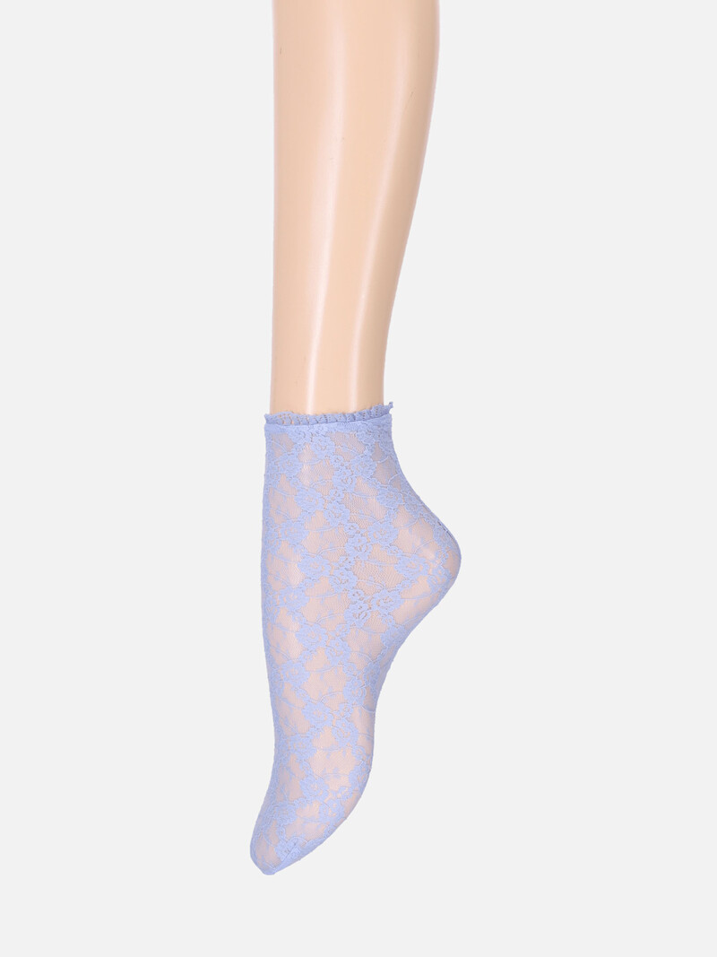 Rose Buds Lace Anklet Socks