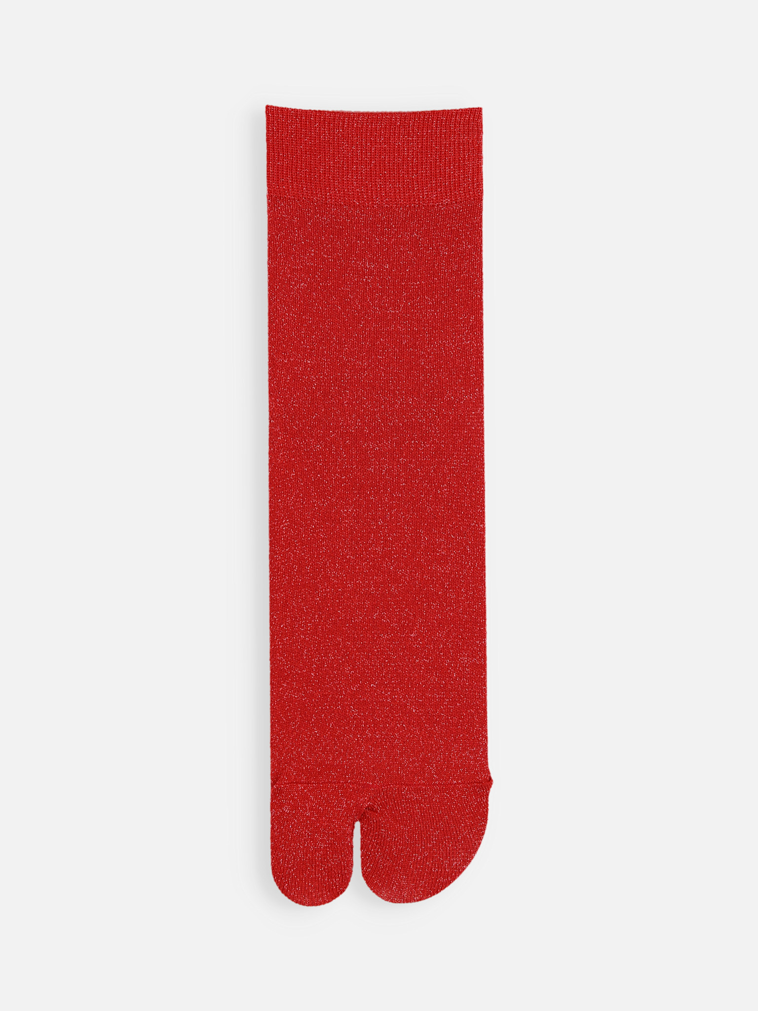 Feine glitzernde Tabi Low Crew-Socken