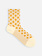 Socquette motif fleurs flottantes