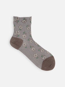 011133011 SQ motif fleurs avec bord brillant