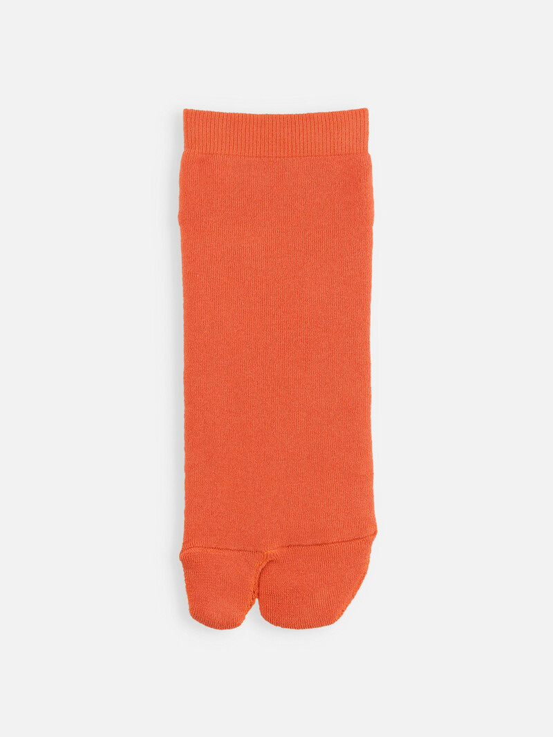 Plain Tabi Pile Trainer Socks M