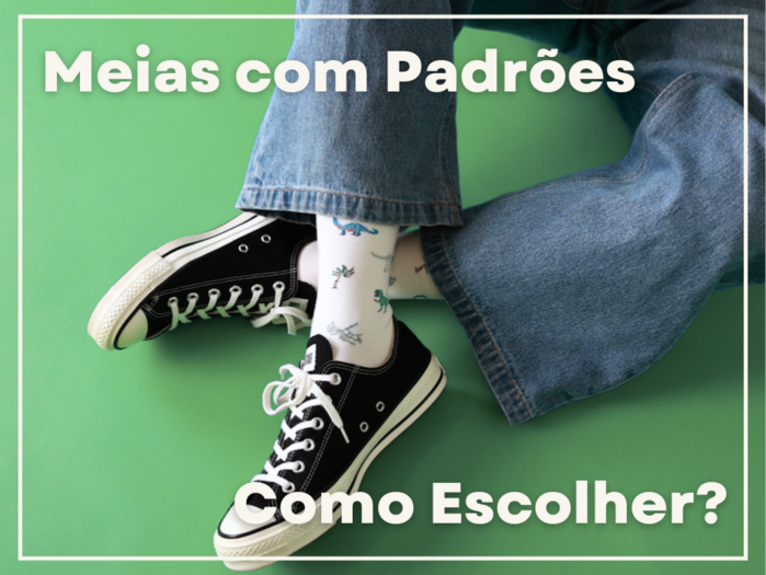 As meias estampadas para homem: como escolher?