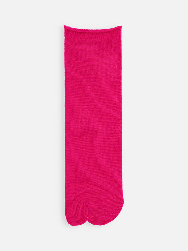 Medias medias Tabi de lana fina Merino Premium