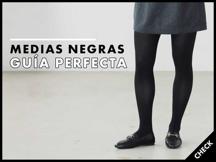 Las medias negras: un imprescindible del guardarropa femenino