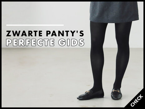 #36 Zwarte Panty's: Een Onmisbaar Item in de Vrouwelijke Garderobe