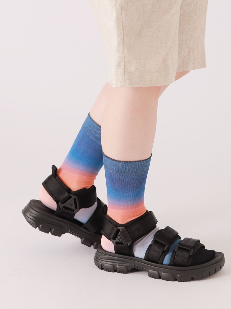 Mi-chaussette imprimée 360°