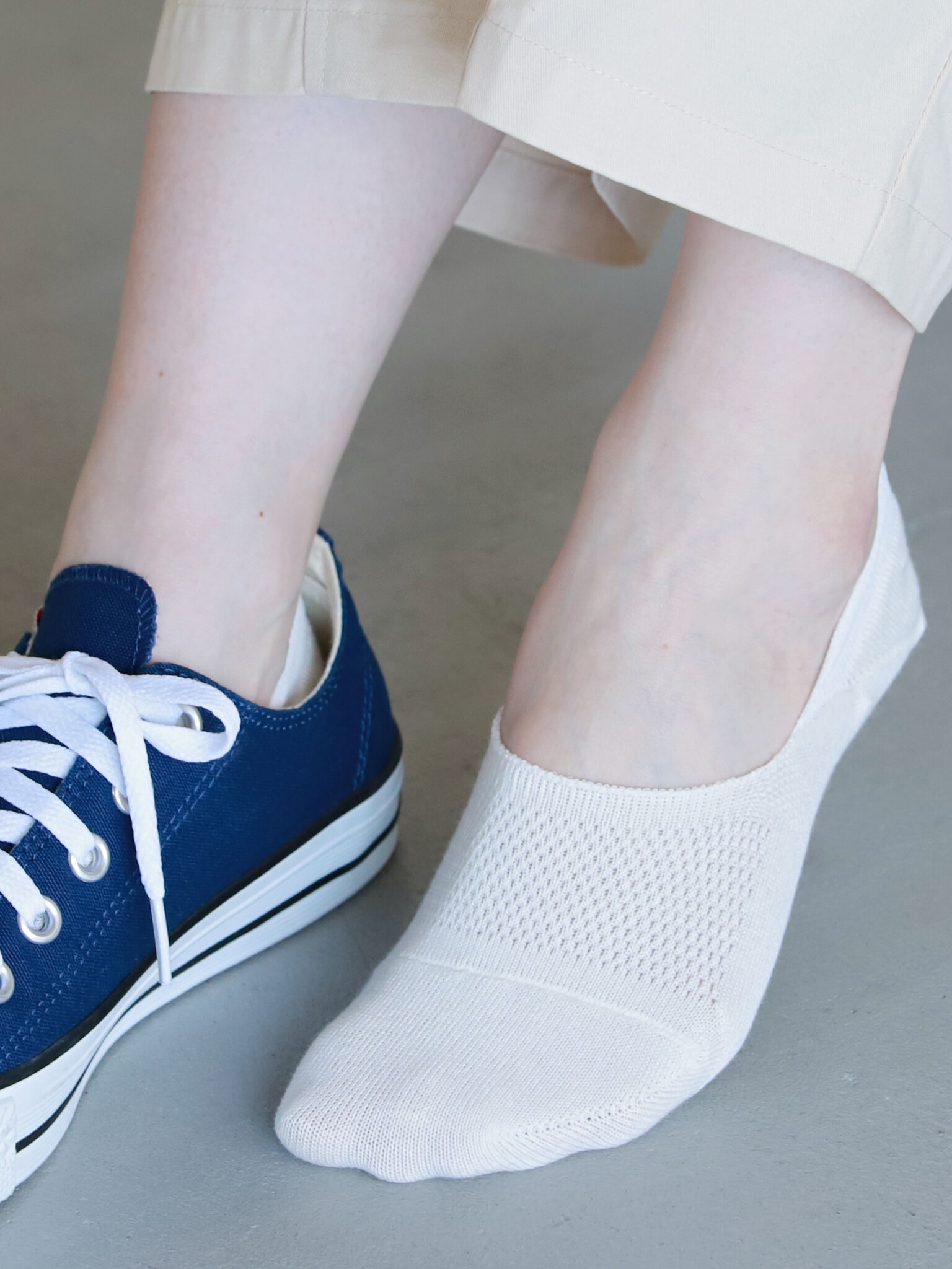 Droge textuur katoenen sokjes