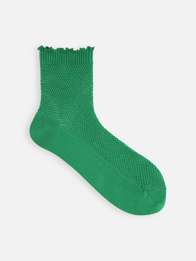 Merrow Top Mesh Low Crew Socks