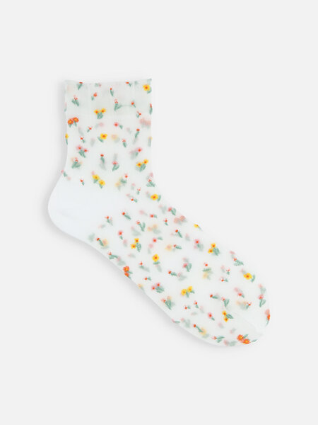 011133054 SQ en tulle motif petites fleurs
