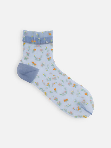 011133054 SQ en tulle motif petites fleurs