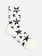Mi-chaussette motif étoiles vintages