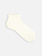 Chaussette courte ajourée en coton/lin