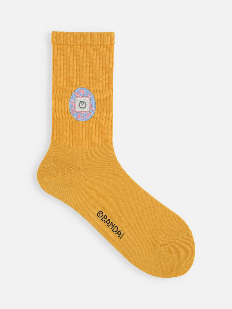 Calza media ricamata Tamagotchi della collaborazione