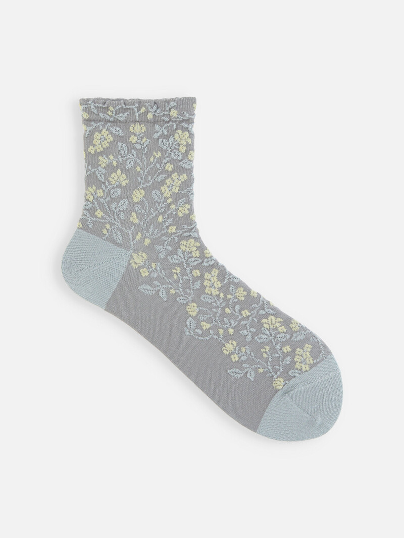 Kleine Flower Float Low Crew Socken
