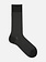 Mi-chaussette jacquard chevron coton fine Supima L