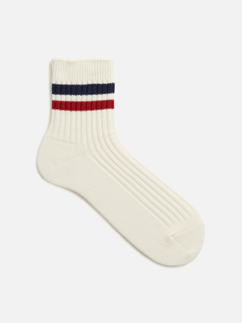 Top Lines gerippte kurze Socken L