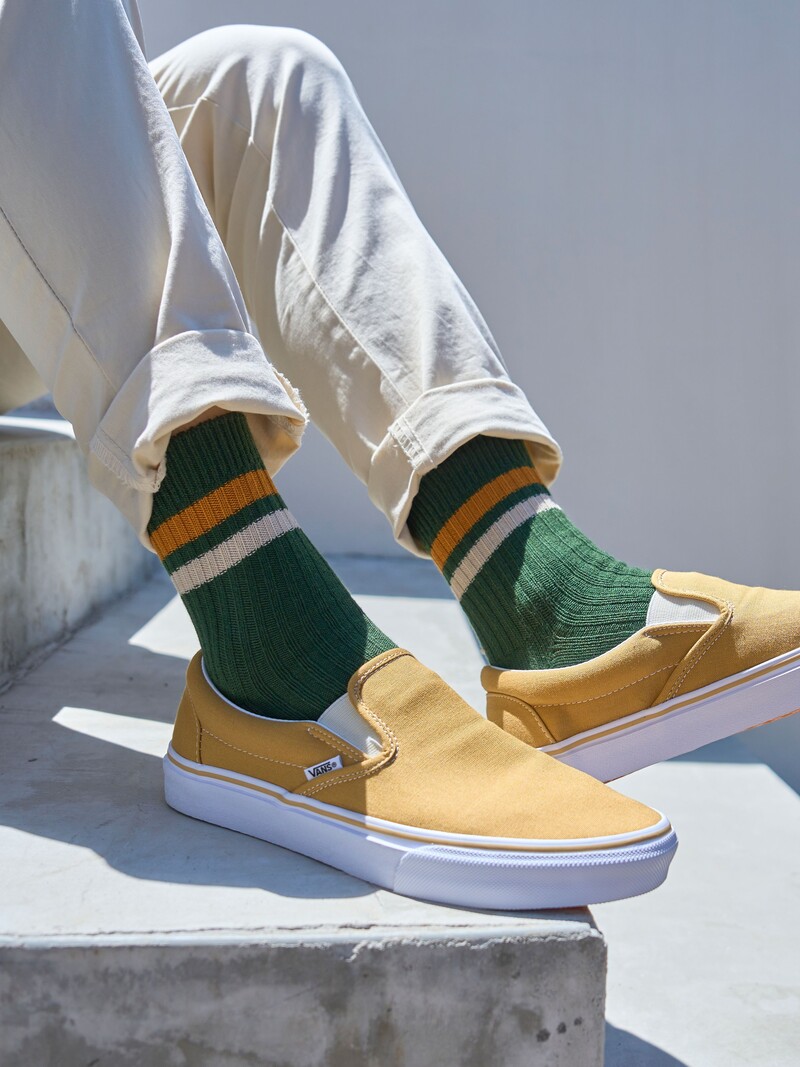 Top Lines gerippte kurze Socken L
