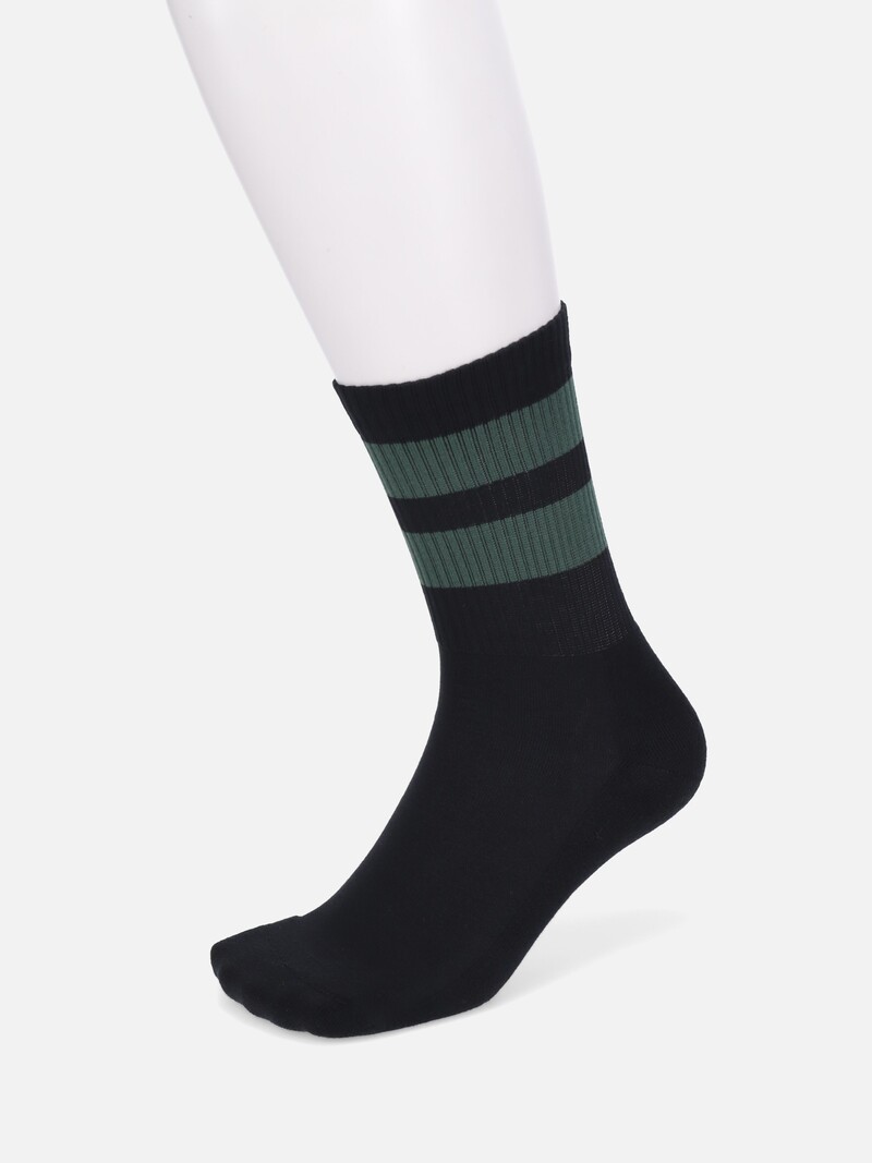 American Ribed Top Line Short Socks