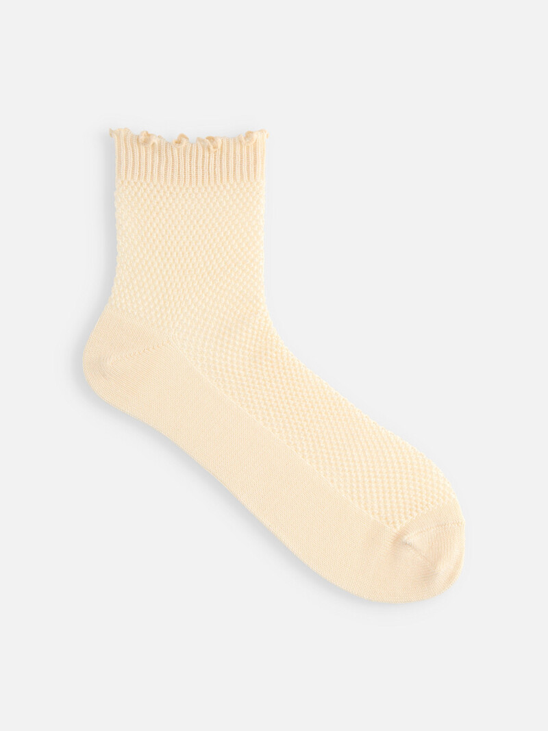 Merrow Top Mesh Low Crew Socks