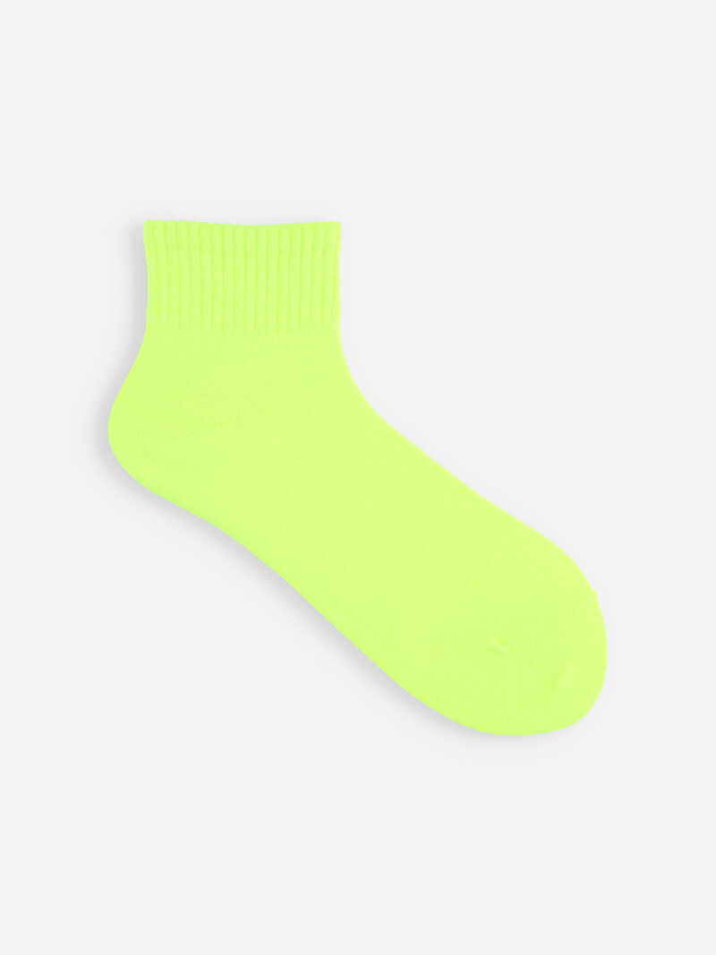 Water Repellent Rib Ankle Socks S