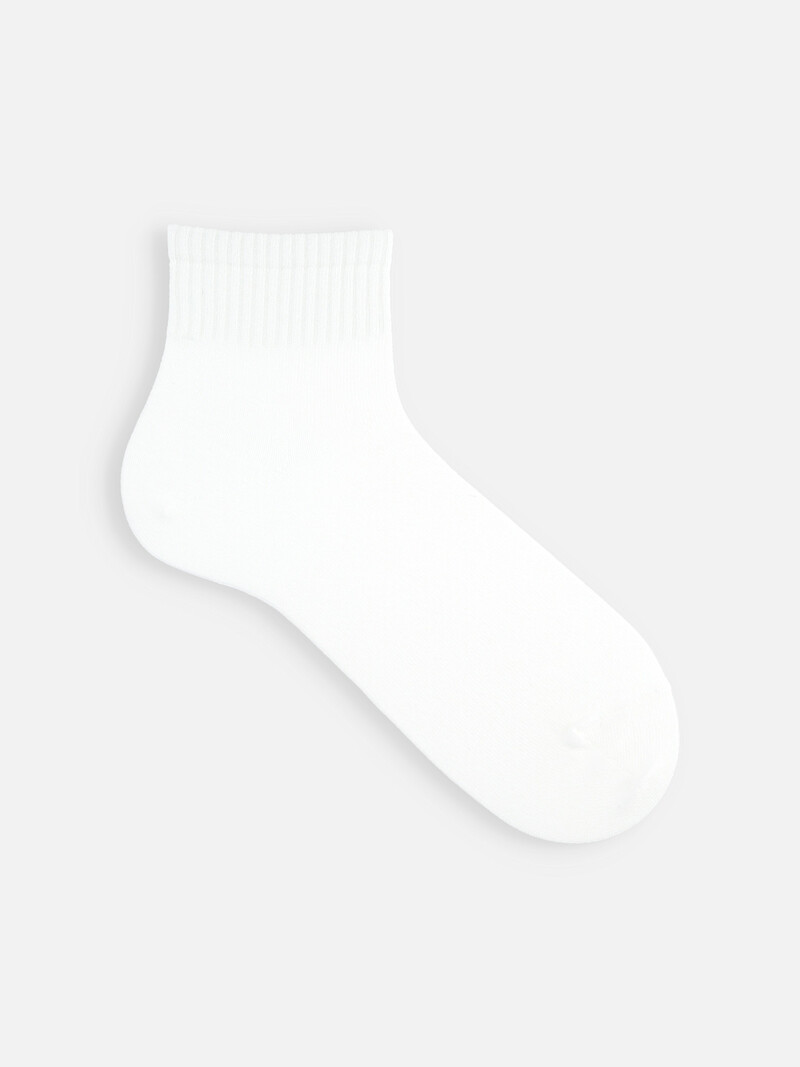 Xylitol Cool Touch Rib Ankle Socks M