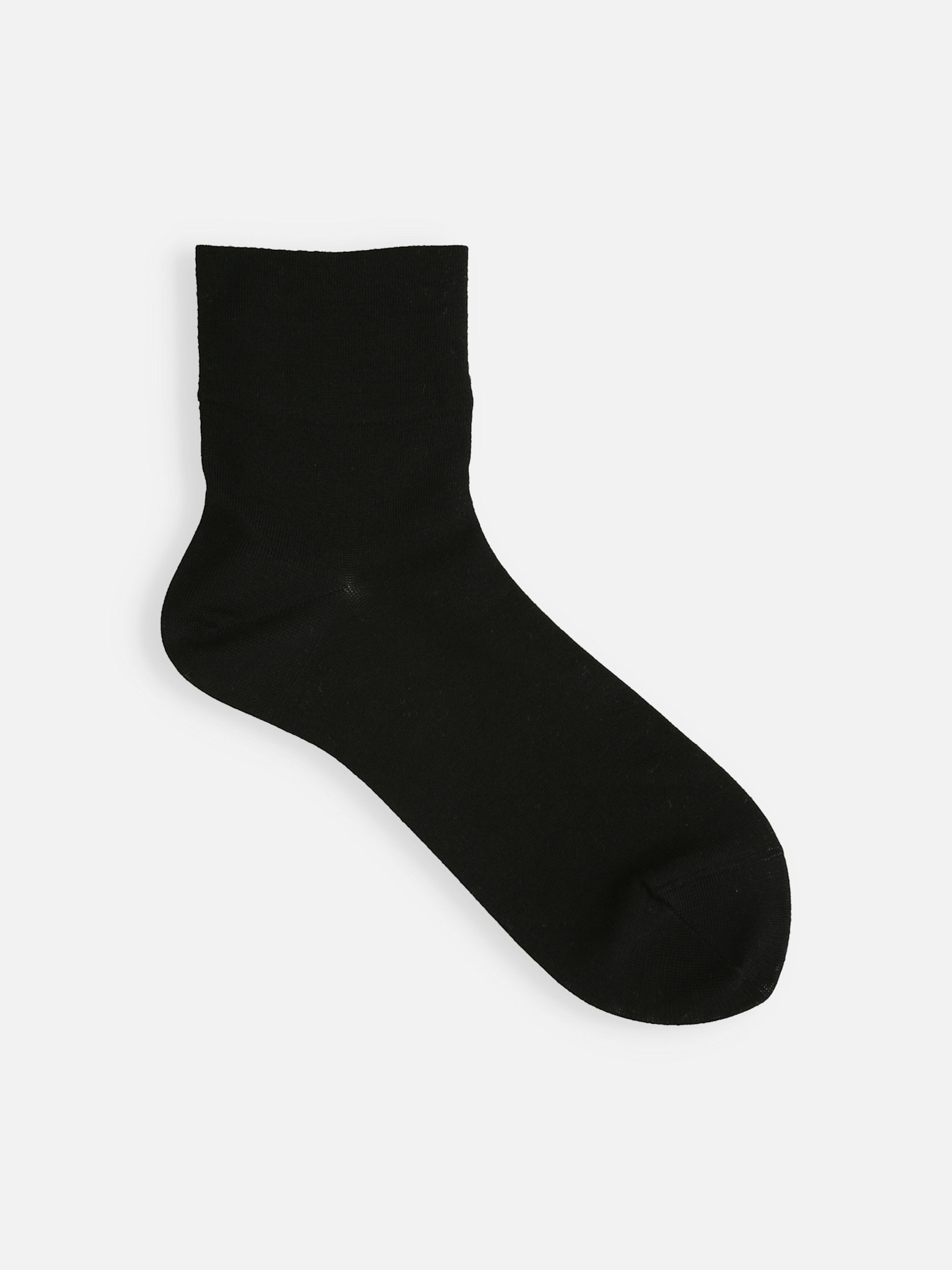 Premium Seidensocken mit weichem Bund, kurz M