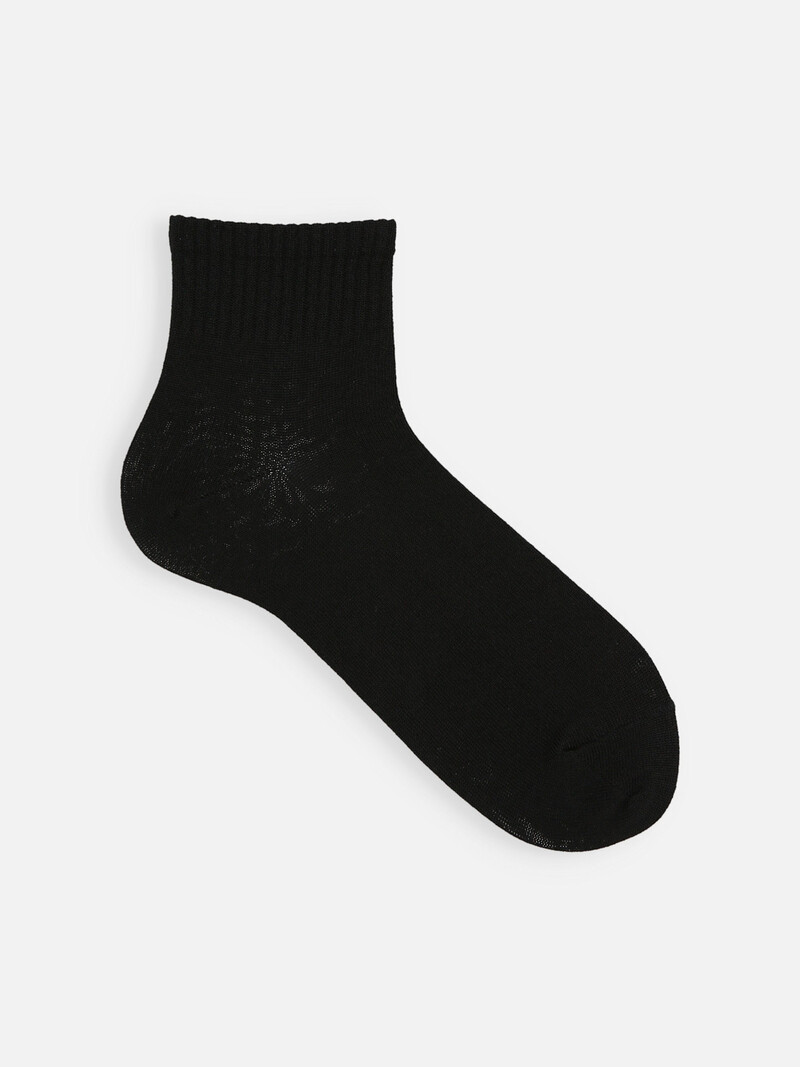 Xylitol Cool Touch Rib Ankle Socks M