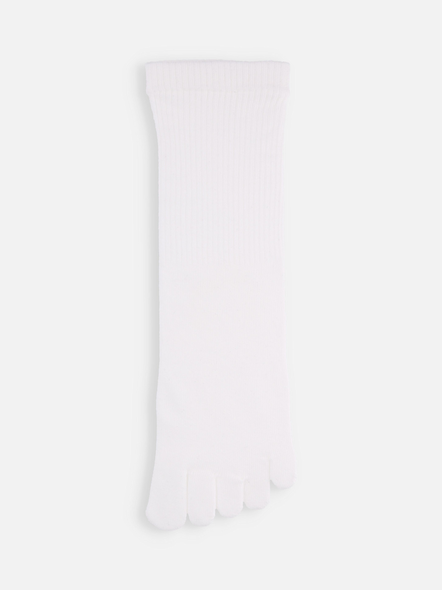 Mi-chaussette 5 orteils sans élastique S