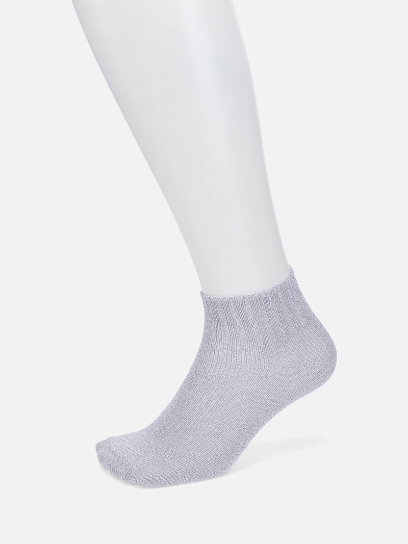 Calzino semplice in filato di cotone/washi ritorto