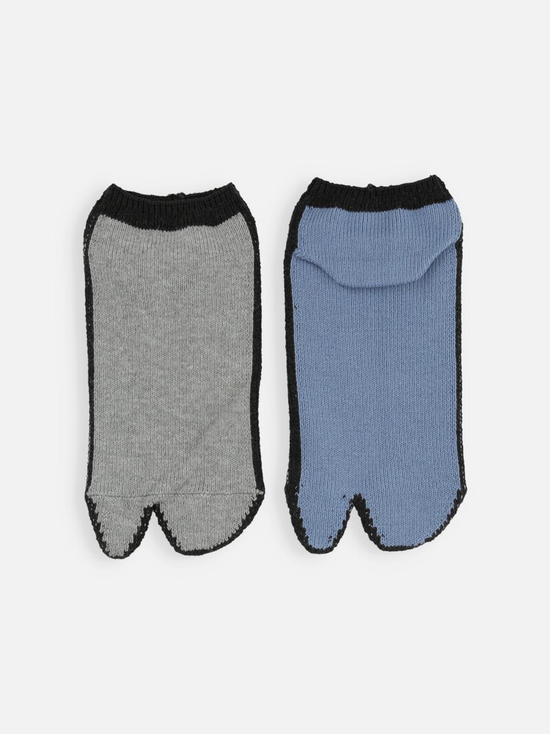 Chaussette courte Tabi contours M