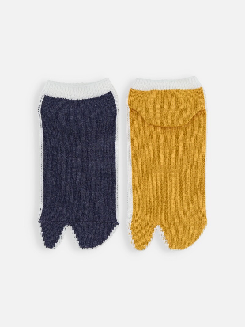 Chaussette courte Tabi contours M