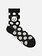 Panda Embroidered Polka Dots Lc Socks