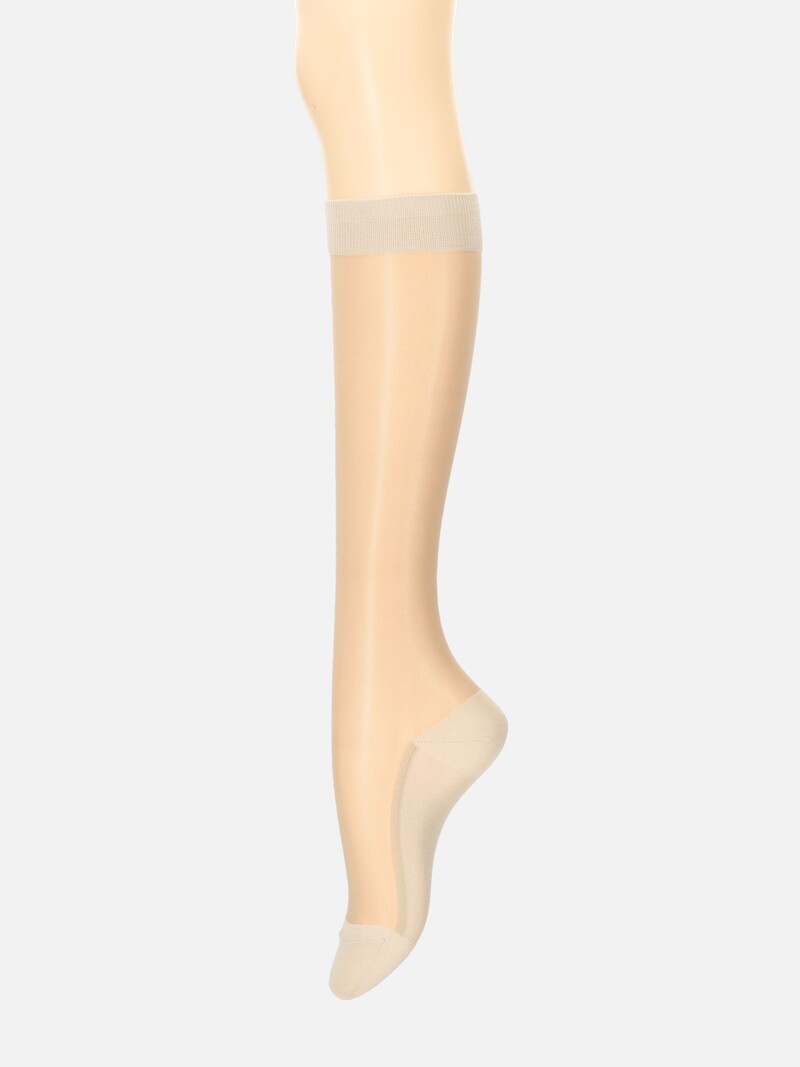 Chaussette Haute unie en Tulle