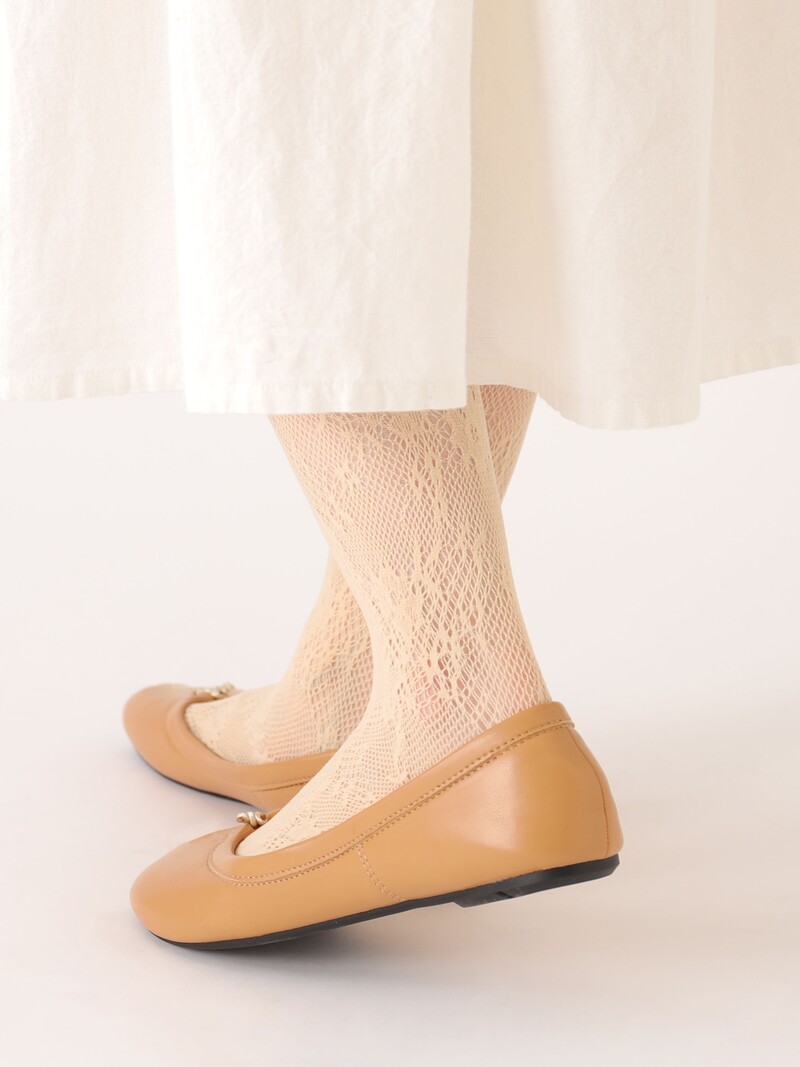Collant in pizzo fiori Raschel