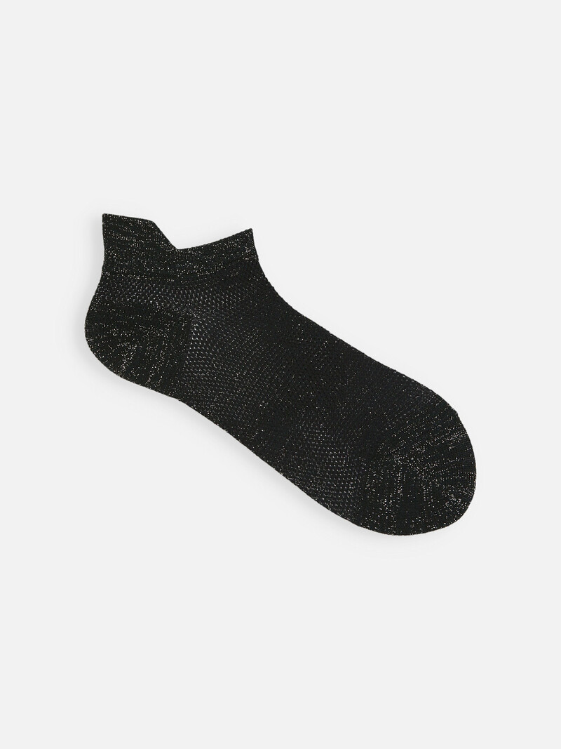 Dry Mesh Lamé Achilles Support Sokken