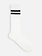 Dry Two-Stripe Quarter Socken