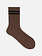 Mi-chaussette 2 rayures à côtes 96N