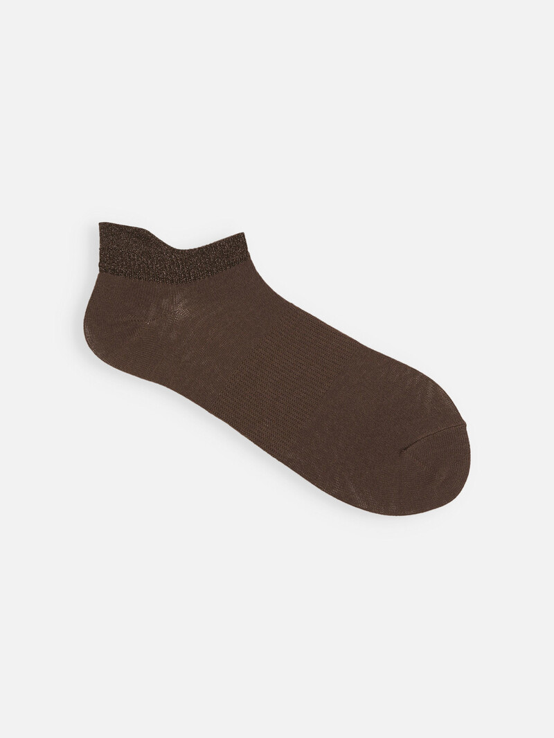 Achilles Support Lamé Top Trainersocken