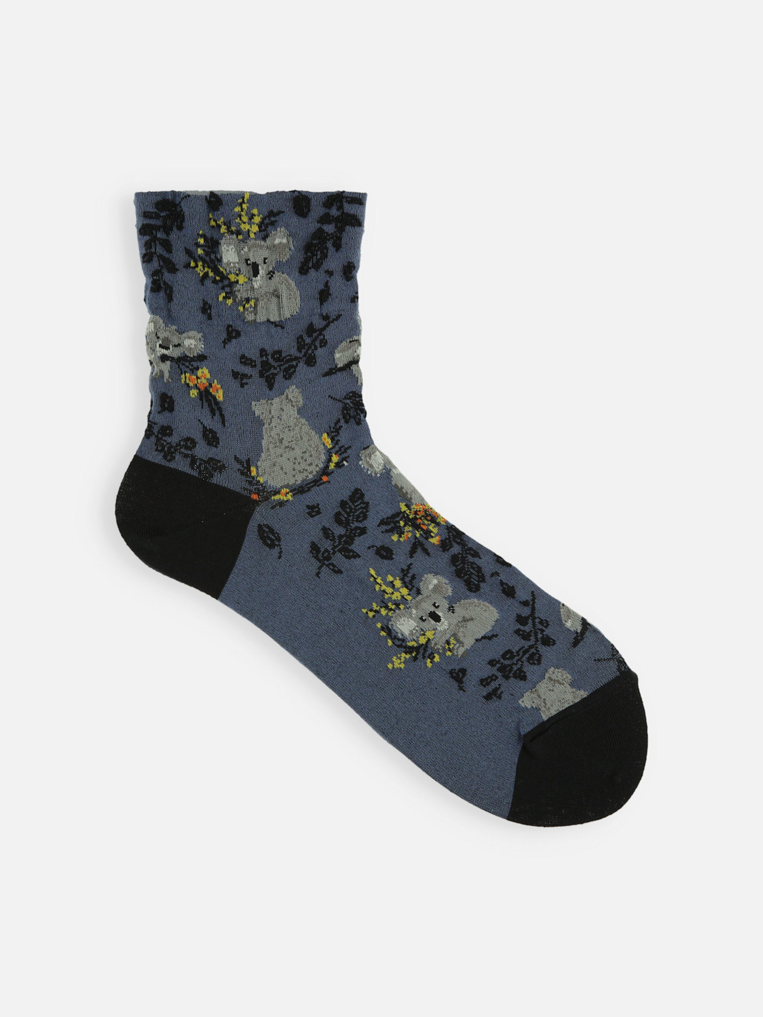 Socquette motif Koala en coton bio