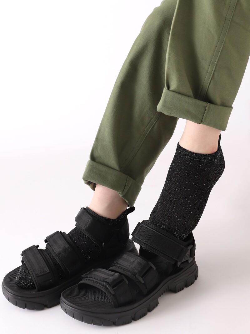 Dry Mesh Lamé Achilles Support Sokken
